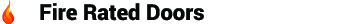 fire-rated doors Cochrane